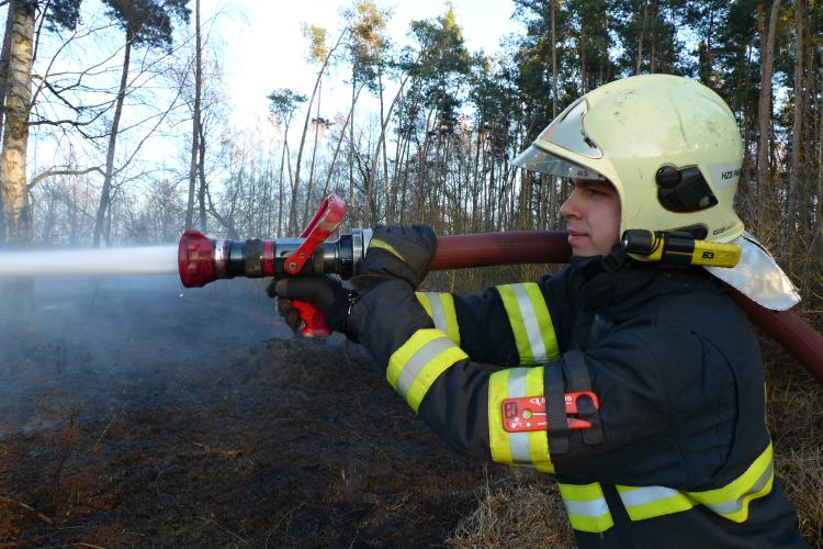Pálení porostu se může někdy díky silnému větru rozšířit i do lesního porostu