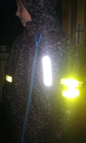 Reflexní prvky na oblečení jsou důležité