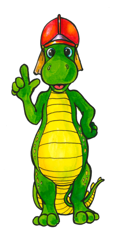 Nezneužívejte tísňovou linku, varuje maskot hasičů Pardubického kraje dráček Ohniváček