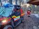 010125-Likvidace neuhašeného ohniště u rozhledny Děd na stejnojmenném vrchu u Berouna