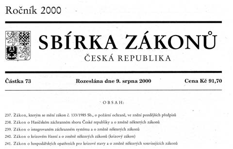 Sbírka zákonů