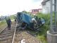 1 Dopravní nehoda vlak a OA, Borovany - 30. 5. 2013 (1)