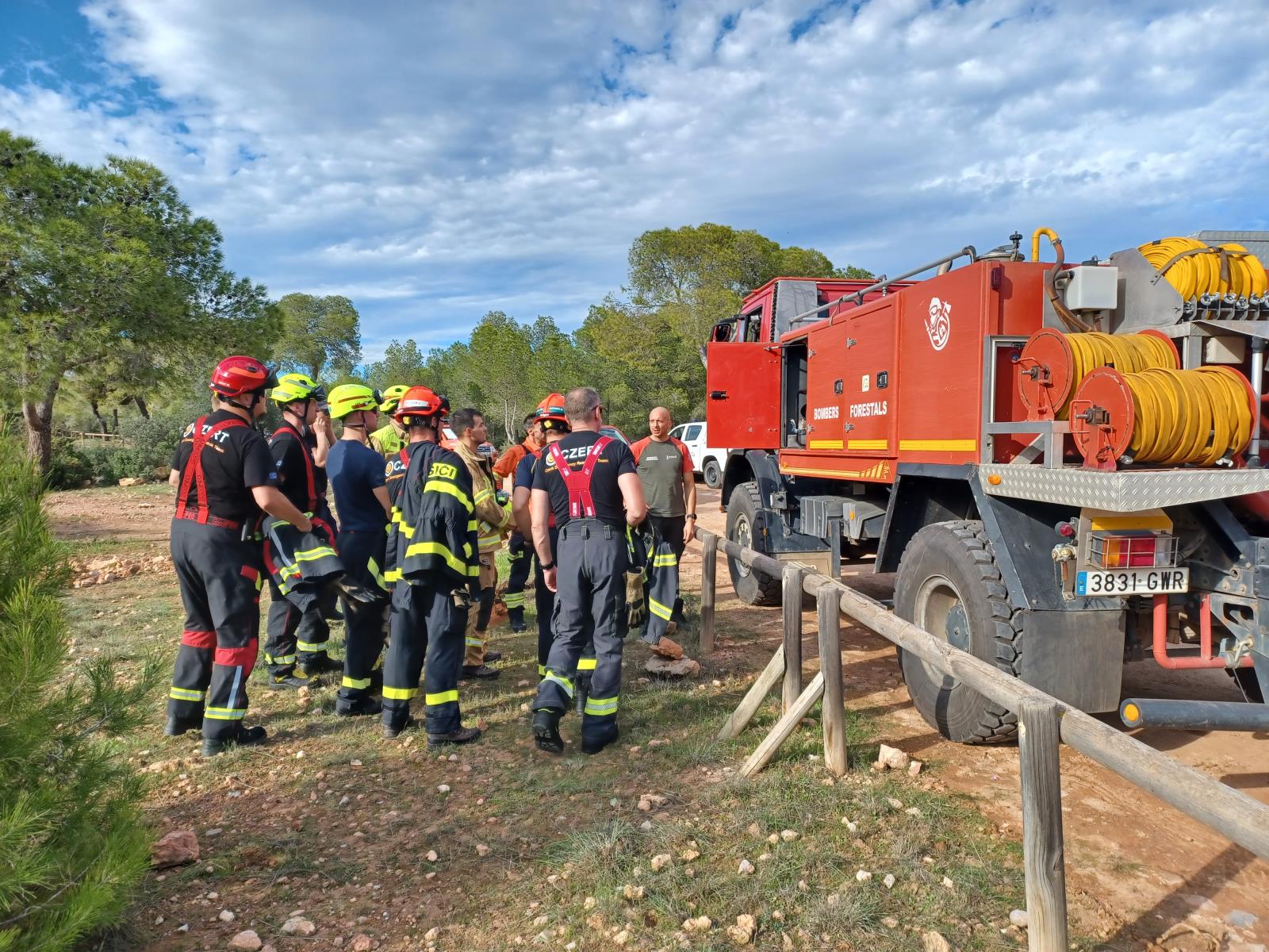CAS lesní speciál Servicio de Bomberos Forestales
