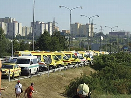 Vozy policie a záchranné služby