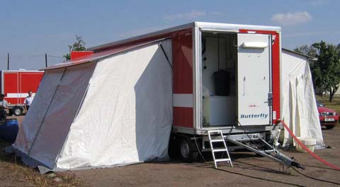 Stanoviště dekontaminace osob SDO-2 