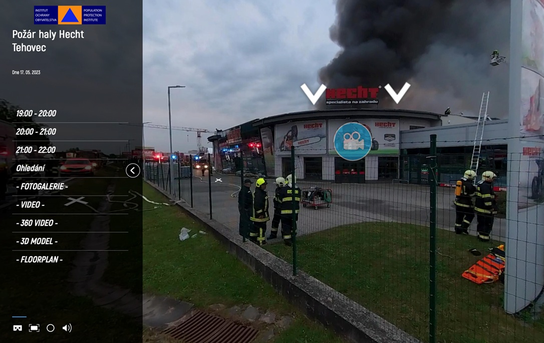 Procházení zpracovanou událostí v systému Jestřáb