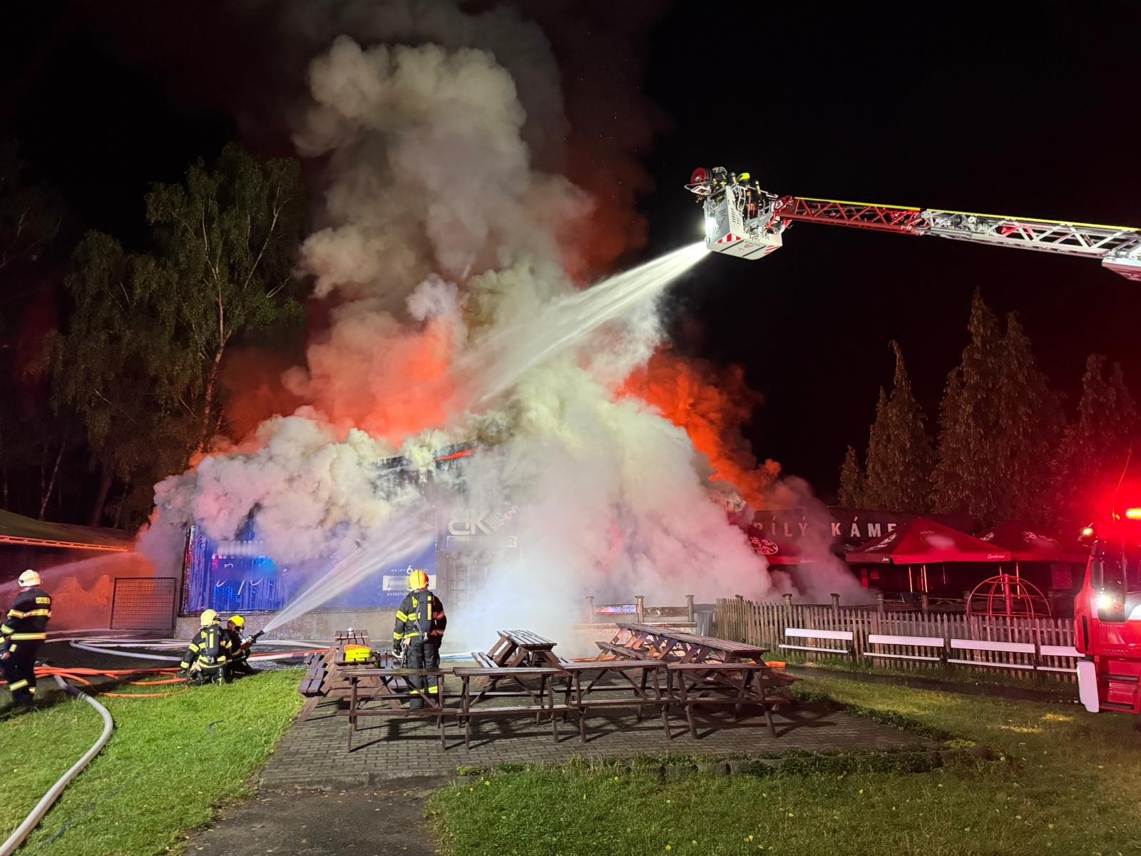 Objekt těsně po backdraftu