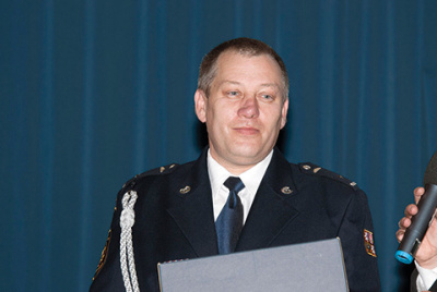 Hasič roku 2014 pprap. František Smrž