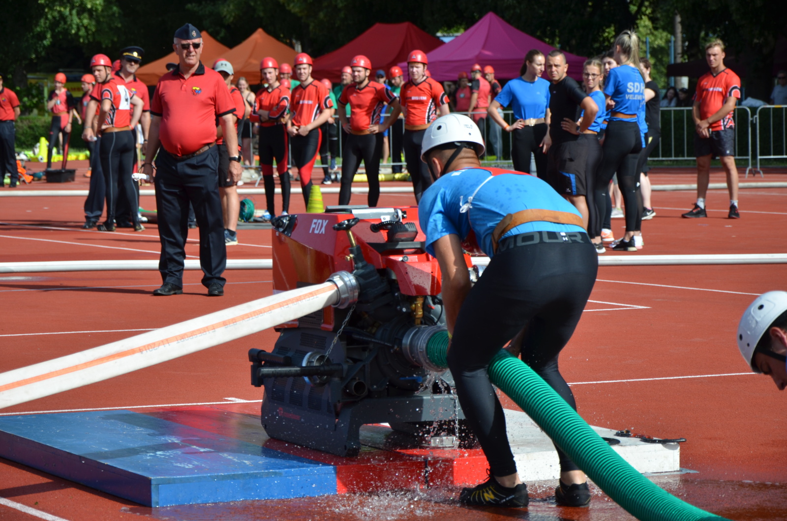 167 - Krajská soutěž v požárním sportu.JPG