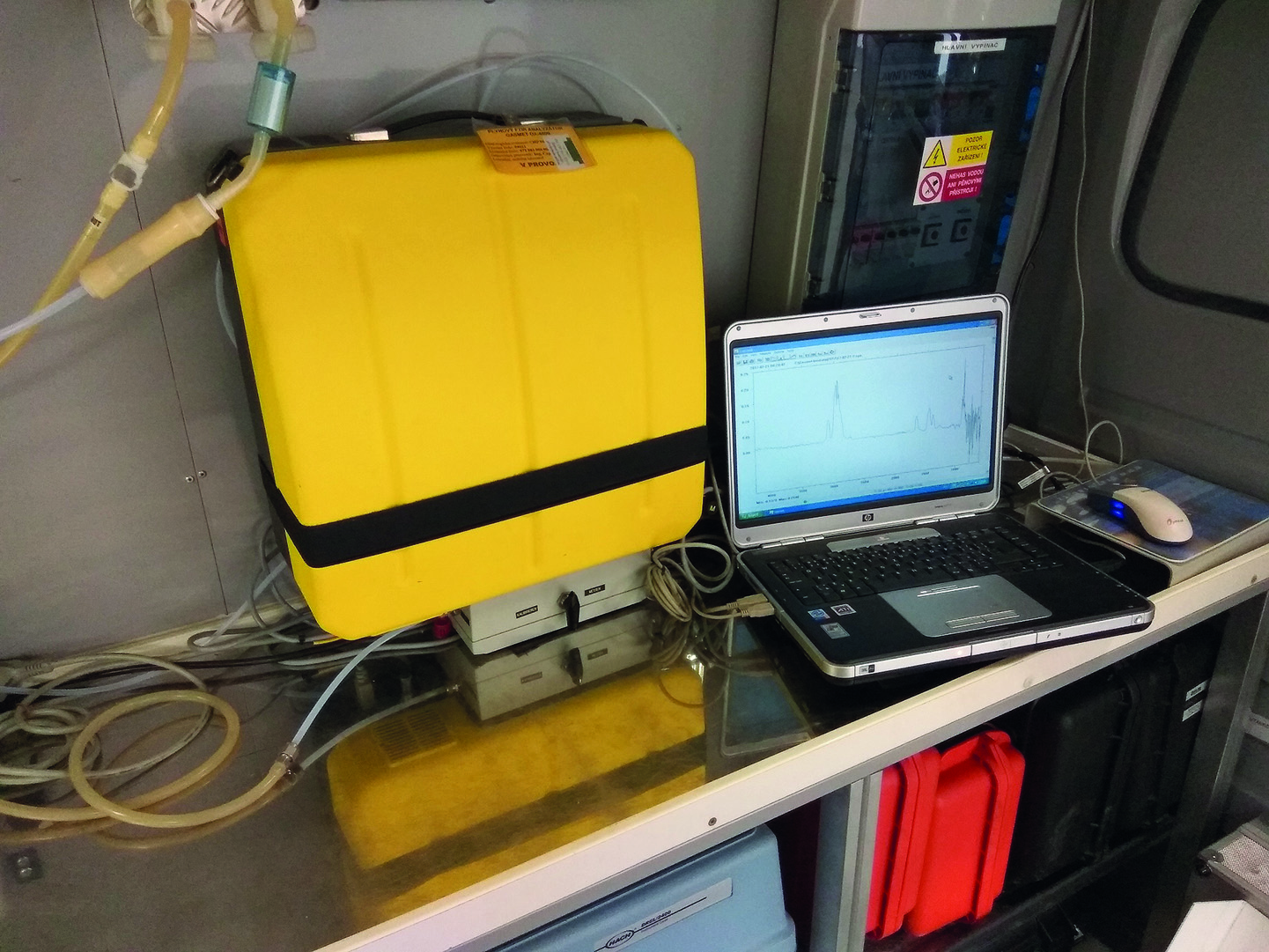 FTIR analyzátor plynů Gasmet