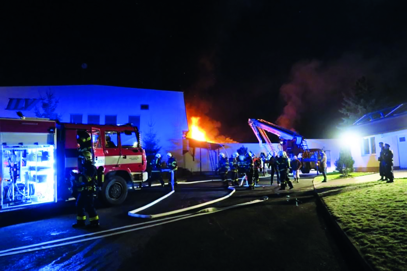 Obr. 5 Místo události při příjezdu příslušníků zjišťování příčin vzniku požárů. Rok 2017 [Zdroj: HZS Plzeňského kraje]