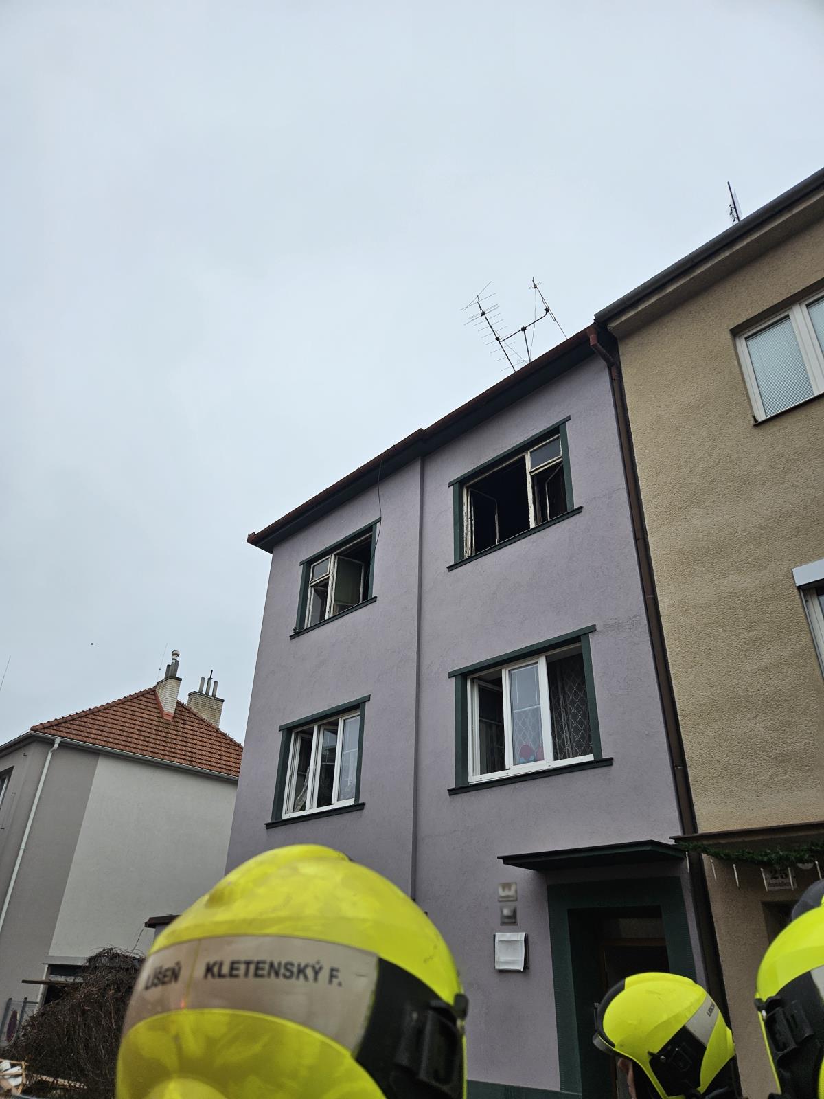 2026-02-07 Požár bytu, Brno, Hromádkova/7.jpg