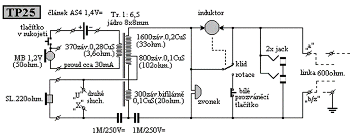 Schema zapojení