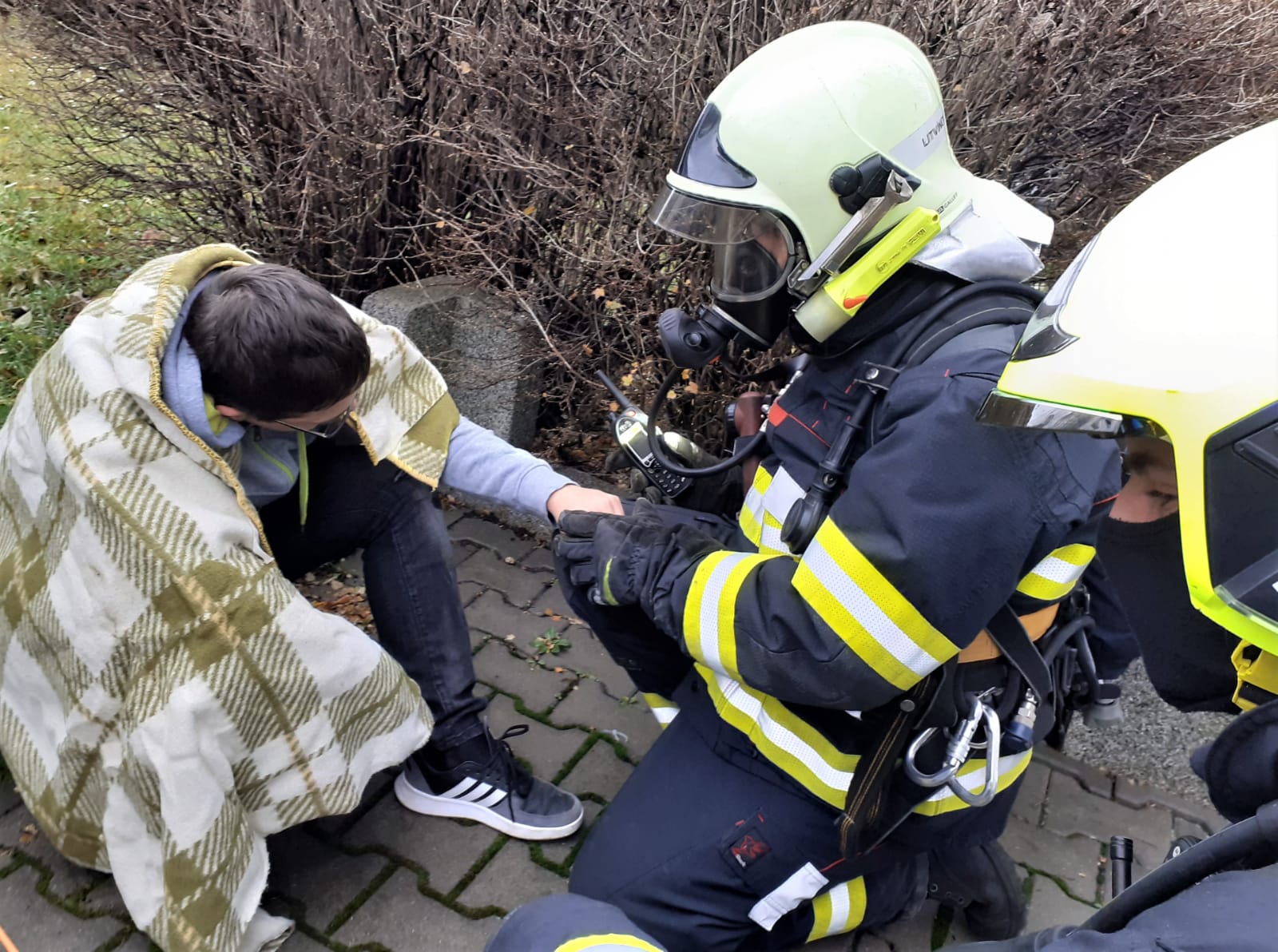 Cvičení požár kostela Lom (6).jpg