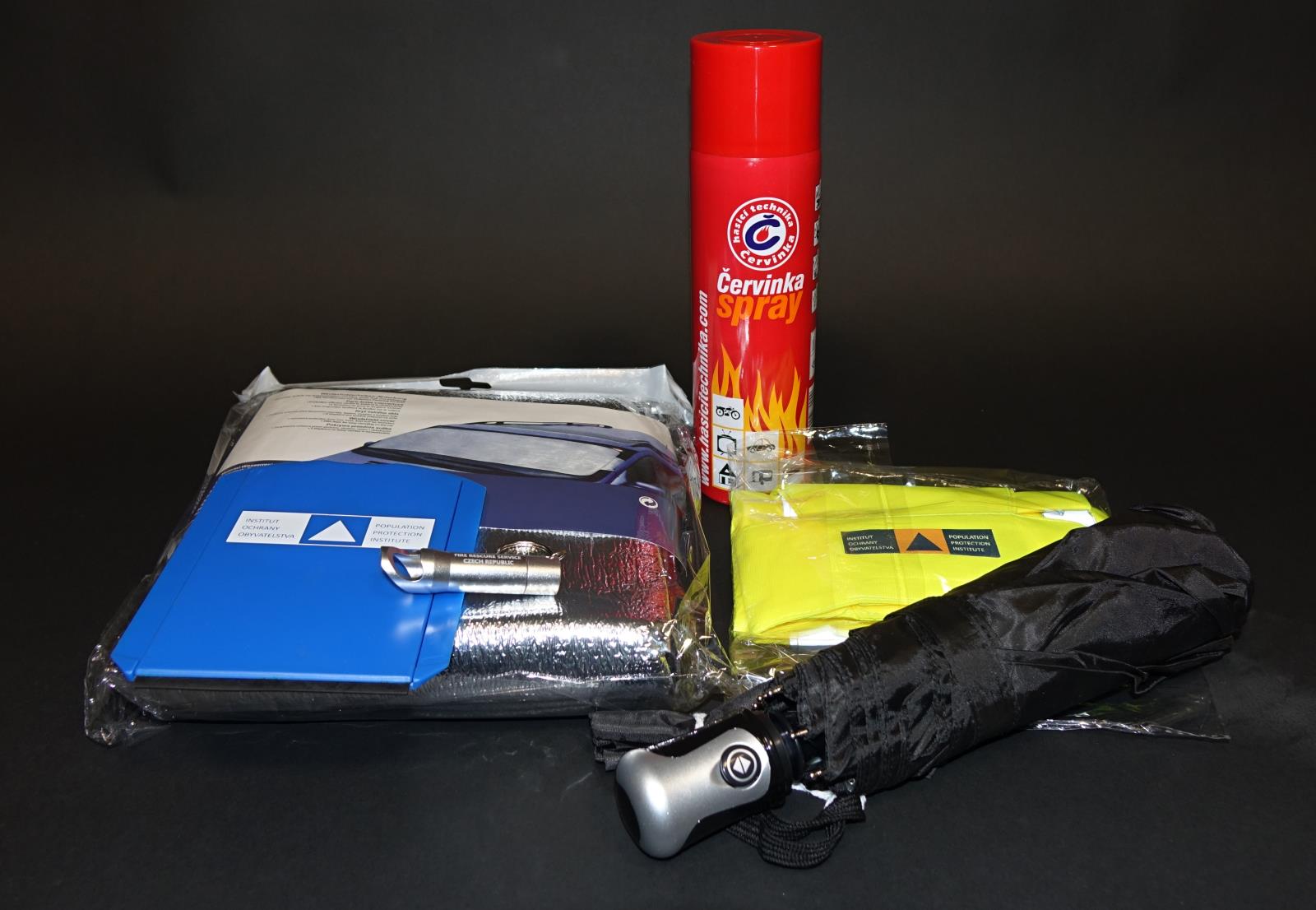 Dárkové předměty soutěže Bezpečná domácnost