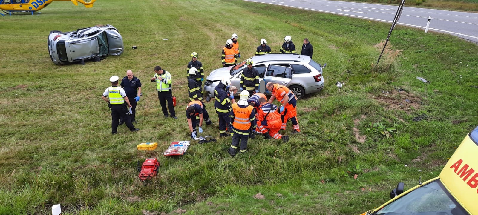 Dopravn nehoda 2 OA, Červené Záhoří - 17. 9. 2021 (5).jpg