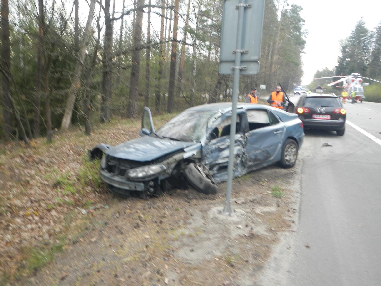 Dopravní nehoda 2 OA, Stráž nad Nežárkou  - 25. 4. 2020 (4).JPG