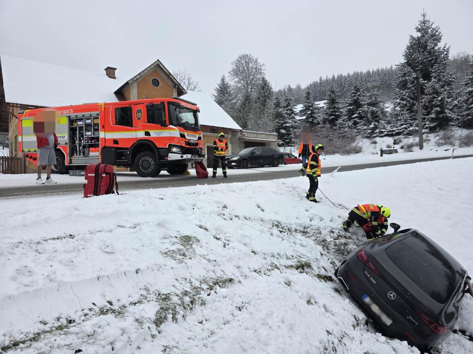 Dopravní nehoda Haratice, Plavy na Tanvaldsku, 17. února 2026