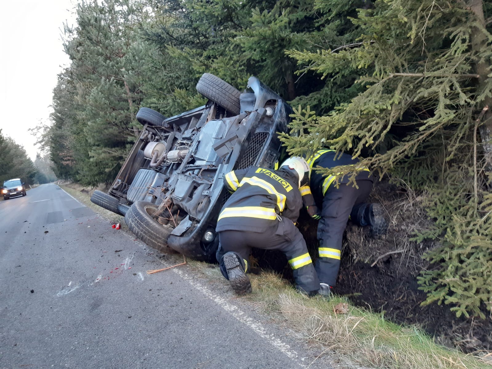 Dopravní nehoda OA, Dolní Lhota - 17. 1. 2020 (4).jpg