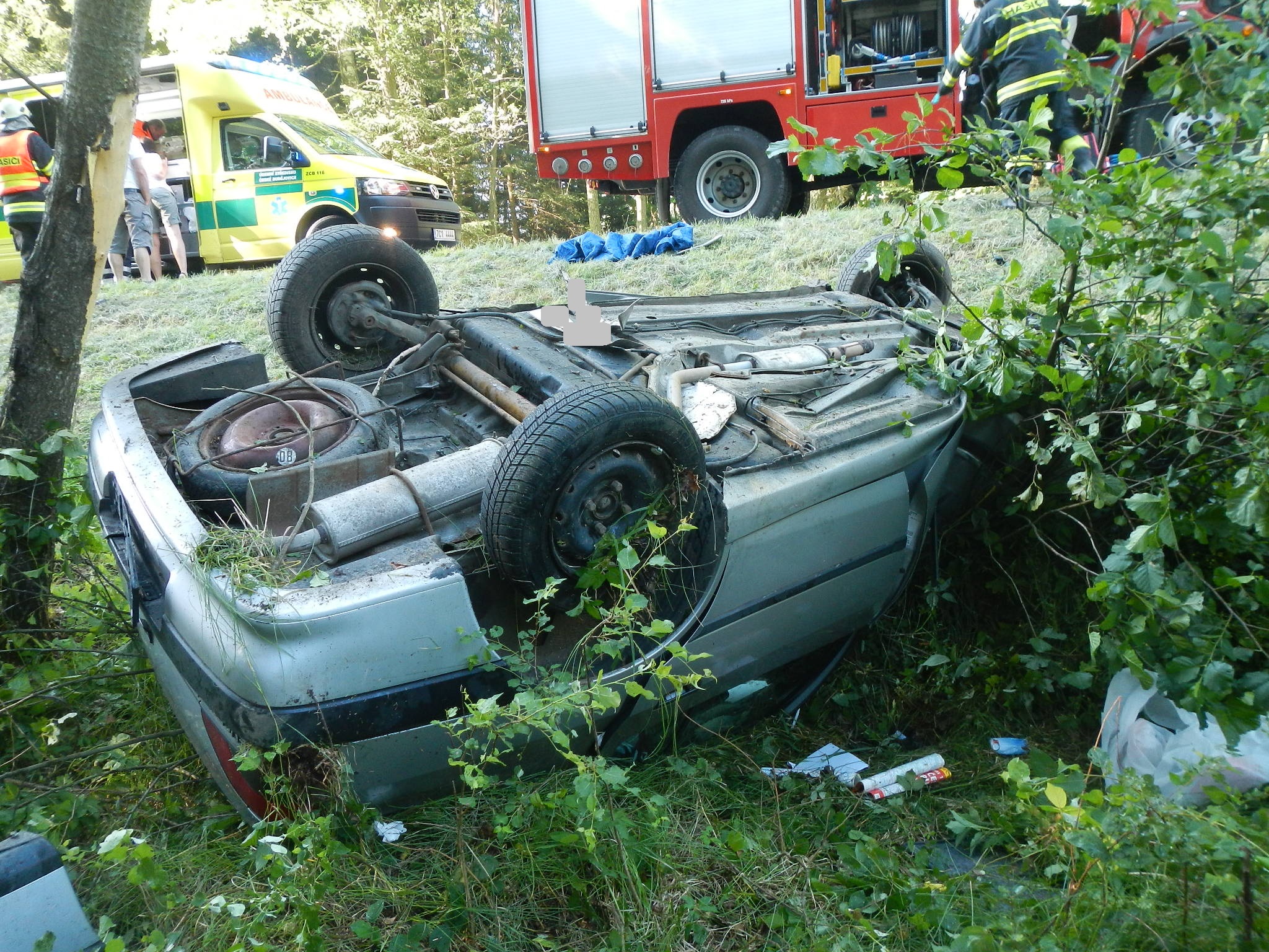 Dopravní nehoda OA, Kaplice-nádraží - 20. 7. 2016 (3).JPG