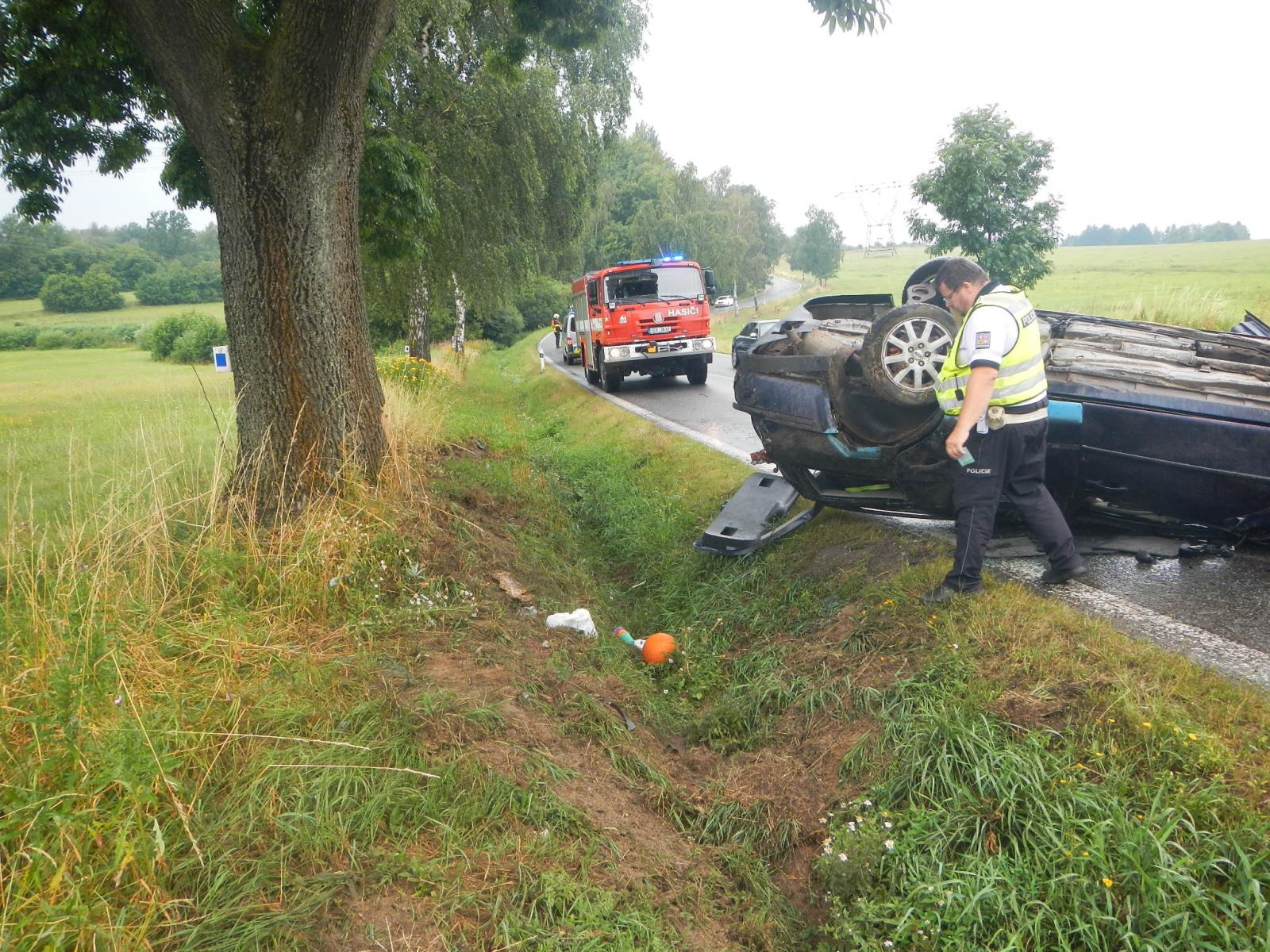 Dopravní nehoda OA, Kunžak - 27. 7. 2019 (3).JPG