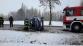 Dopravní nehoda OA, Lišov - 21. 1. 2018 (2)
