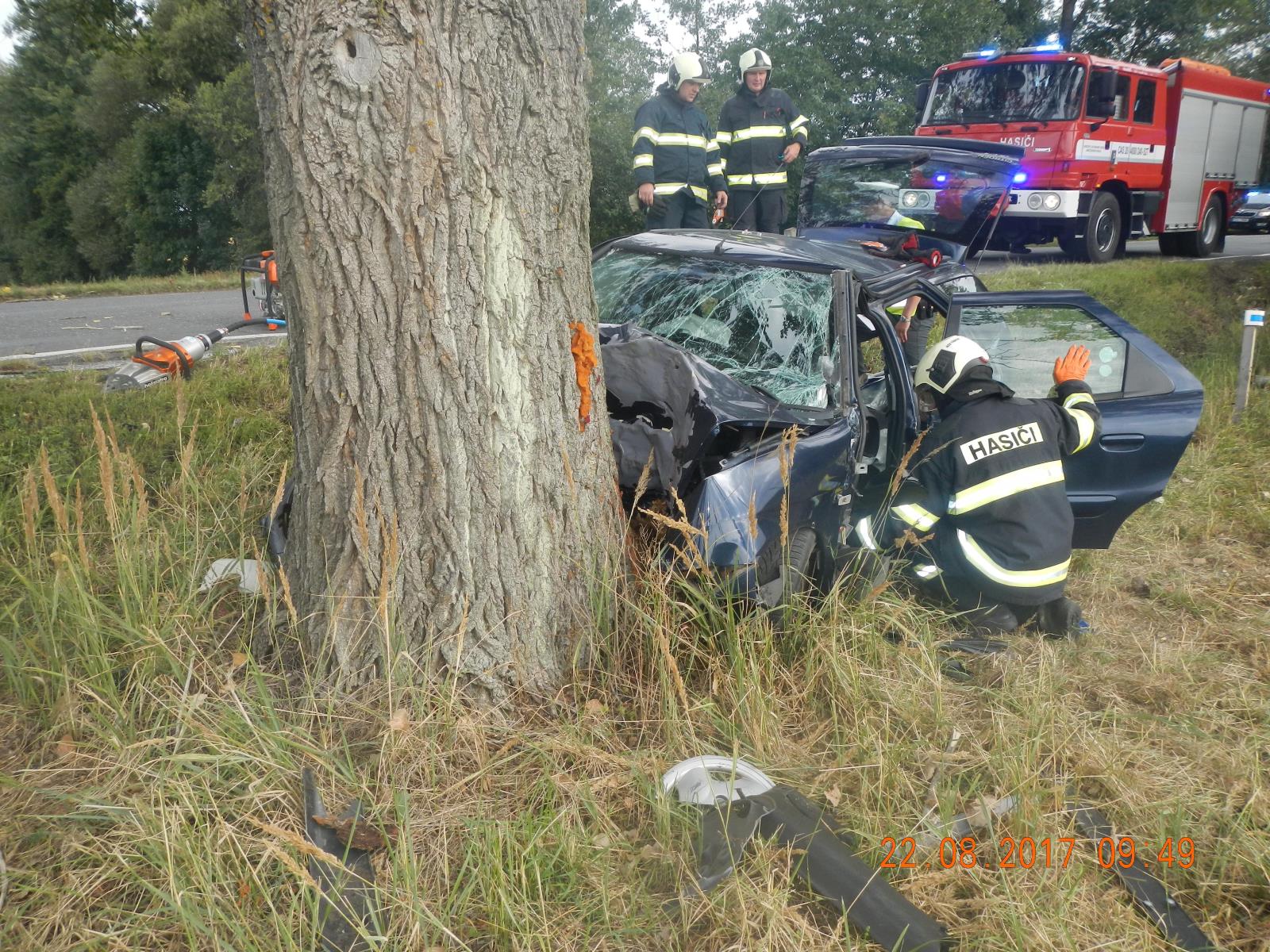 Dopravní nehoda OA, Malšice - 22. 8. 2017 (2).JPG