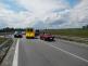 Dopravní nehoda OA a motorka, Horusice - 23. 7. 2017 (1)
