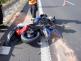 Dopravní nehoda motocyklu u Skršína (2)