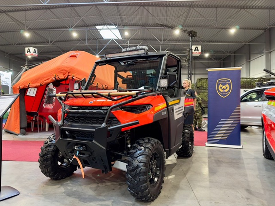 Expozice Hasičského záchranného sboru ČR na výstavě Future Forces Exhibition 2024