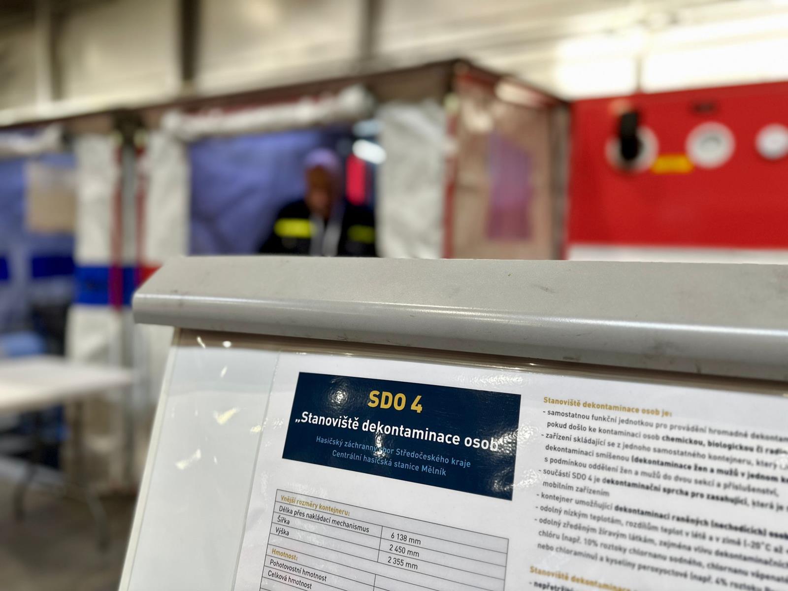 Expozice Hasičského záchranného sboru ČR na výstavě Future Forces Exhibition 2024