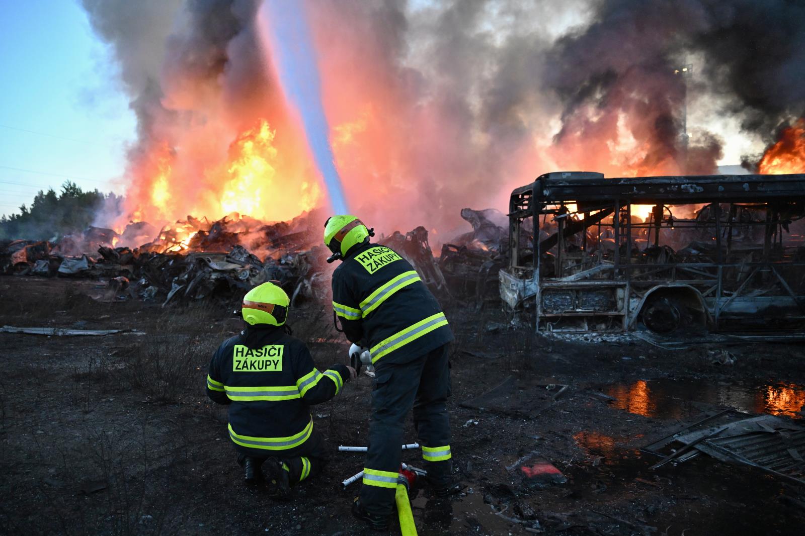 Foto ze zásahu, J. Kostík