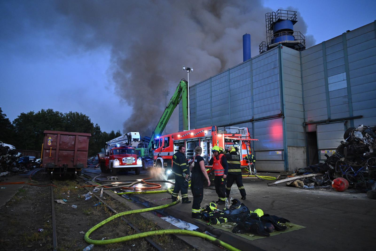 Foto ze zásahu, J. Kostík