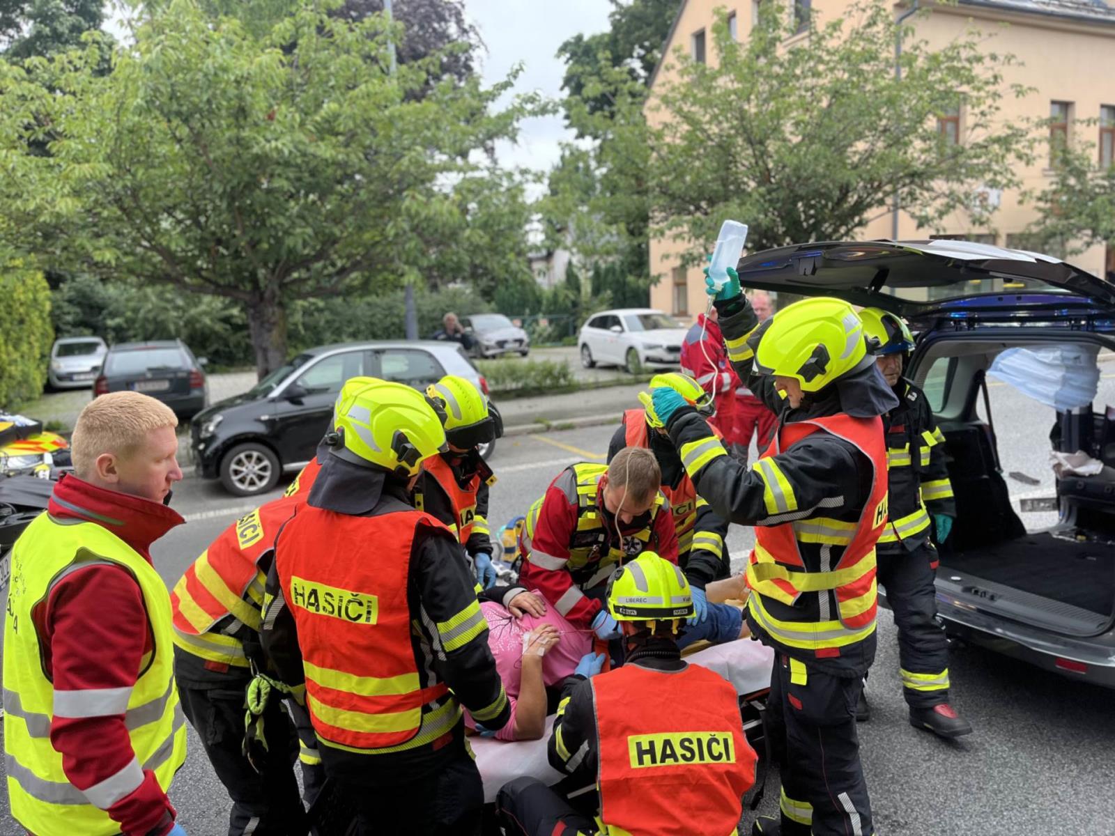 Foto ze zásahu