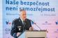 Generální ředitel HZS ČR genpor. Vladimír Vlček přednáší účastníkům konference Naše bezpečnost