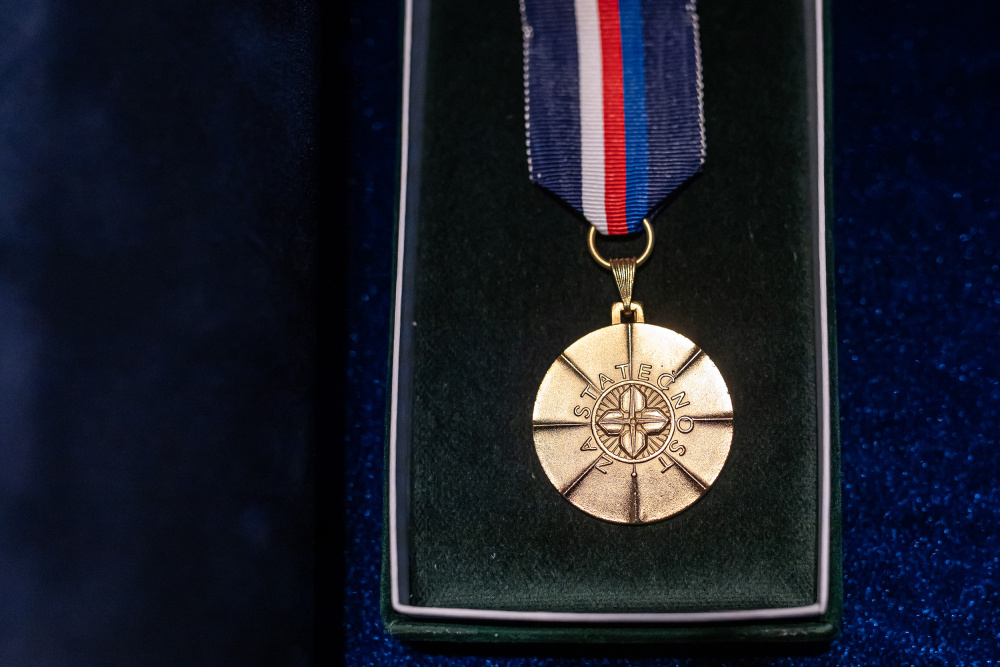 Generální ředitel hasičů předal nejvyšší ocenění Hasičského záchranného sboru České republiky