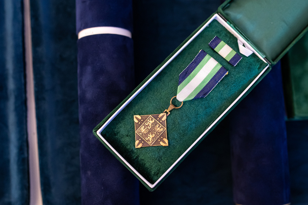 Generální ředitel hasičů předal nejvyšší ocenění Hasičského záchranného sboru České republiky