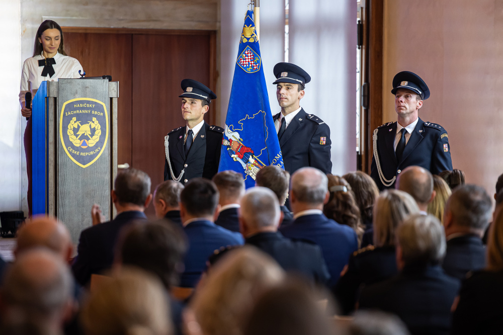 Generální ředitel hasičů předal nejvyšší ocenění Hasičského záchranného sboru České republiky