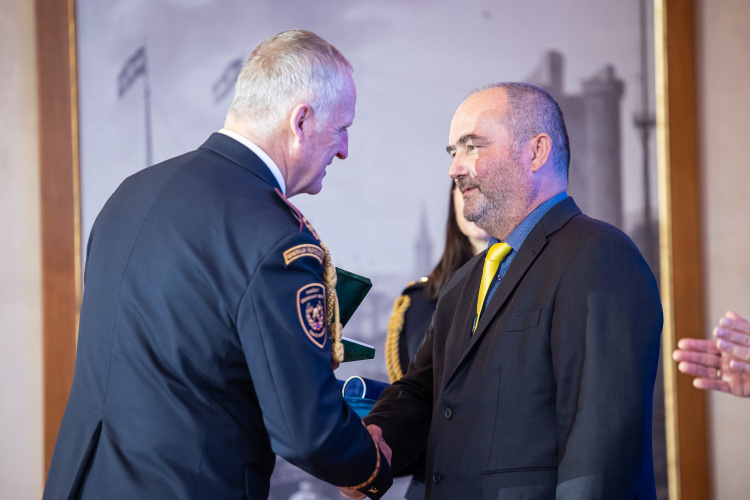 Generální ředitel hasičů předal nejvyšší ocenění Hasičského záchranného sboru České republiky