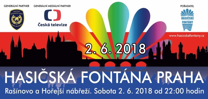 Hasičská fontána 2018 - pozvánka