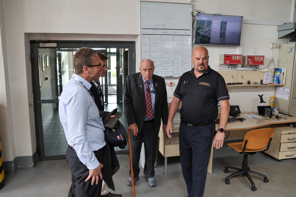 Jií Berkovec, John Galloway, George Patton Waters, mjr. Ing. Michal Pathy.JPG