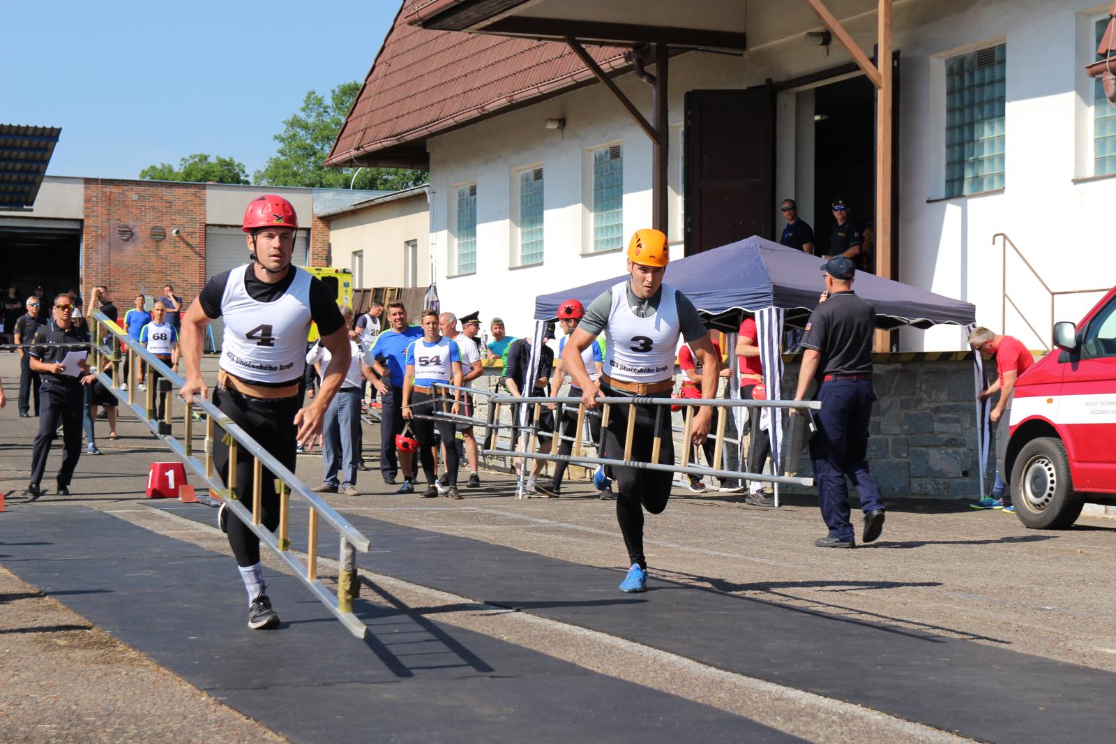 Krajská soutěž HZS Jihočeského kraje v požárním sportu, Strakonice - 17. 6. 2022 (3).JPG