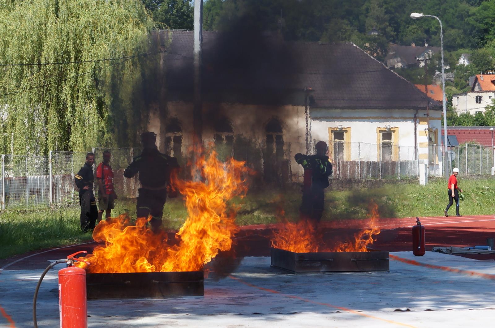 Krajská soutěž požární sport