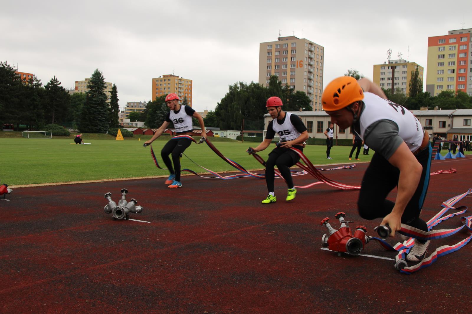 Krajská soutěž v požárním sportu, České Budějovice - 23. 6. 2021 (14).JPG