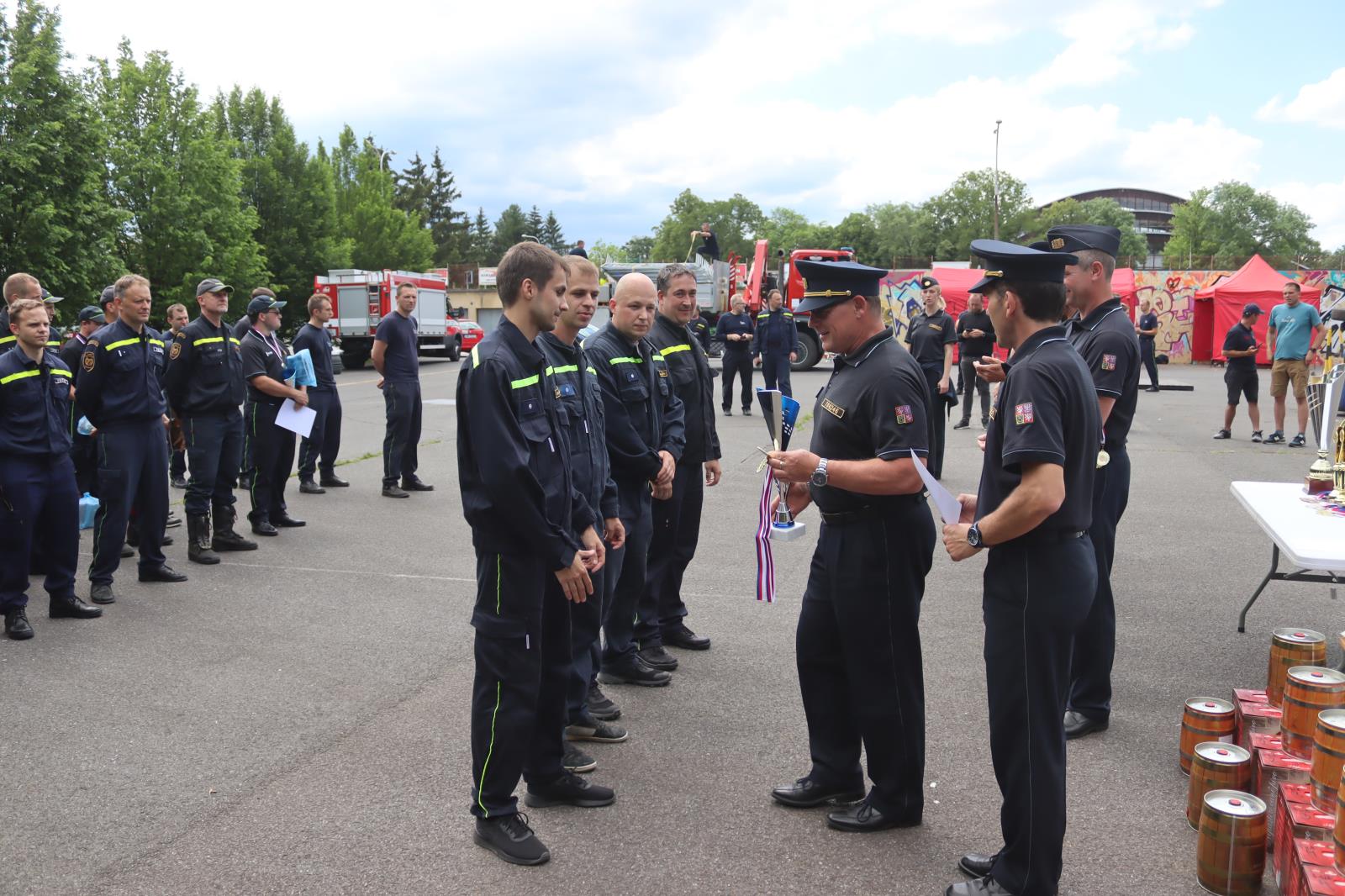Krajská soutěž ve vyprošťování u dopravních nehod, Strakonice - 23. 5. 2024 (1).JPG