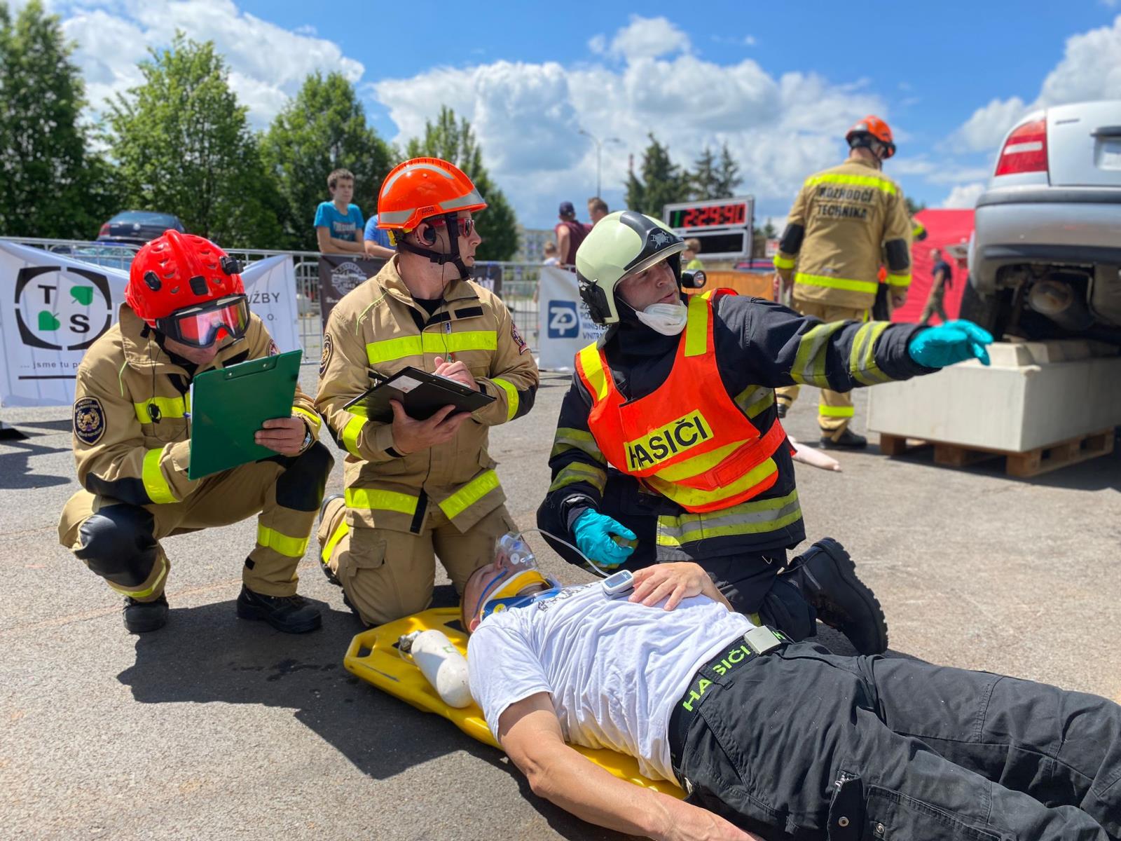 Krajská soutěž ve vyprošťování u dopravních nehod, Strakonice - 23. 5. 2024 (20).jpg