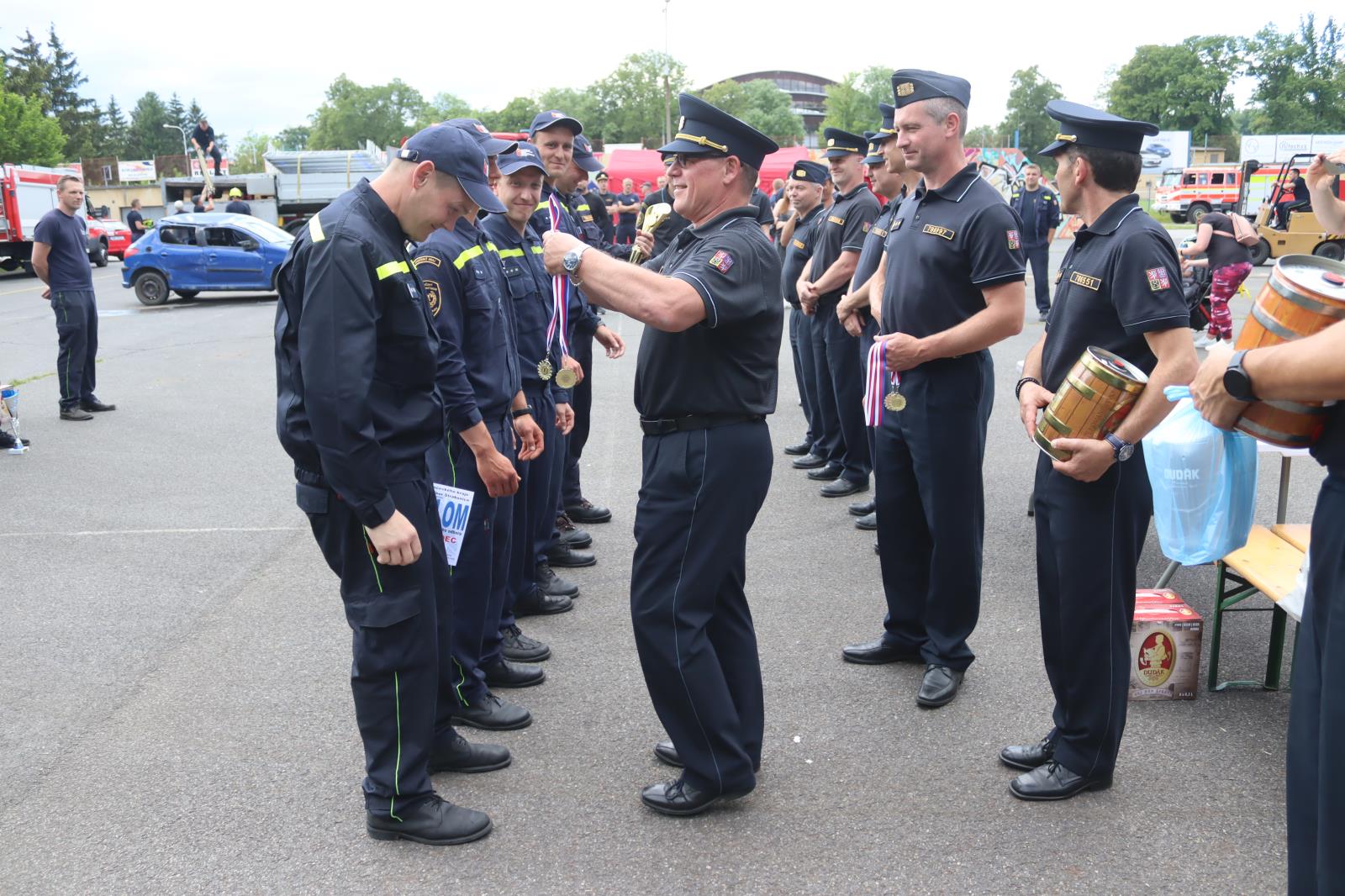 Krajská soutěž ve vyprošťování u dopravních nehod, Strakonice - 23. 5. 2024 (4).JPG