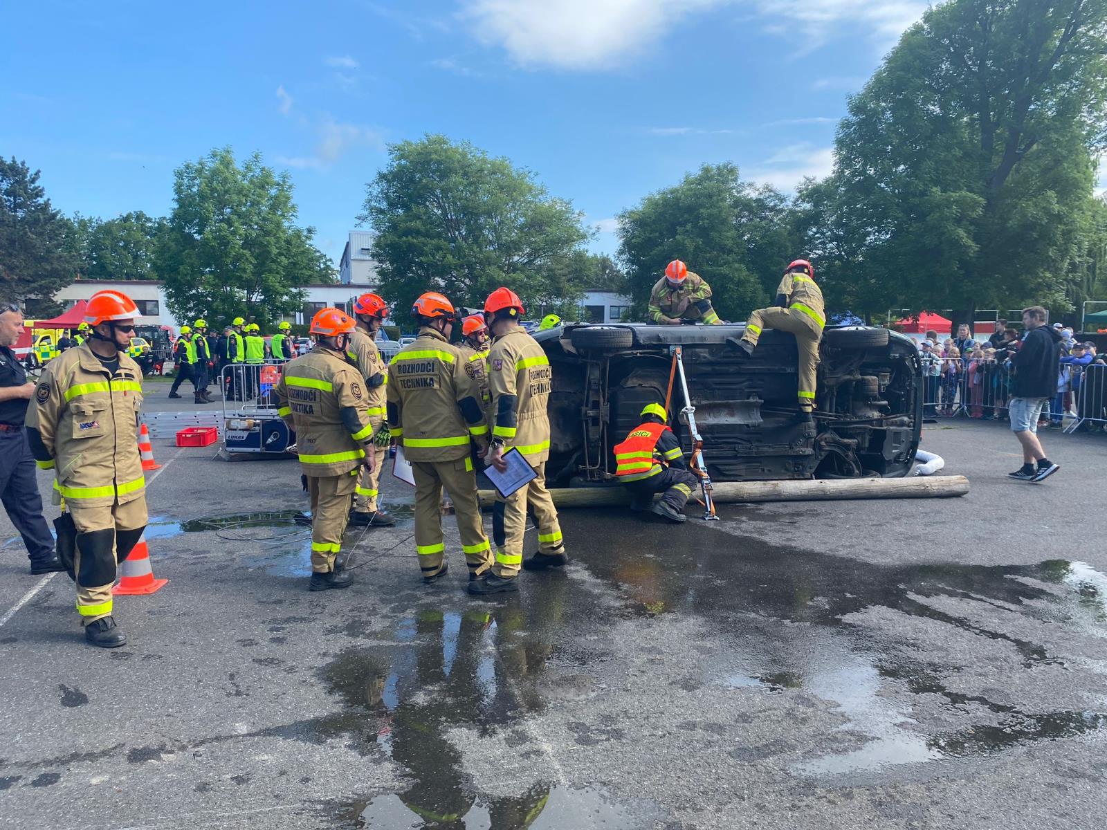 Krajská soutěž ve vyprošťování u dopravních nehod, Strakonice - 23. 5. 2024 (8).jpg
