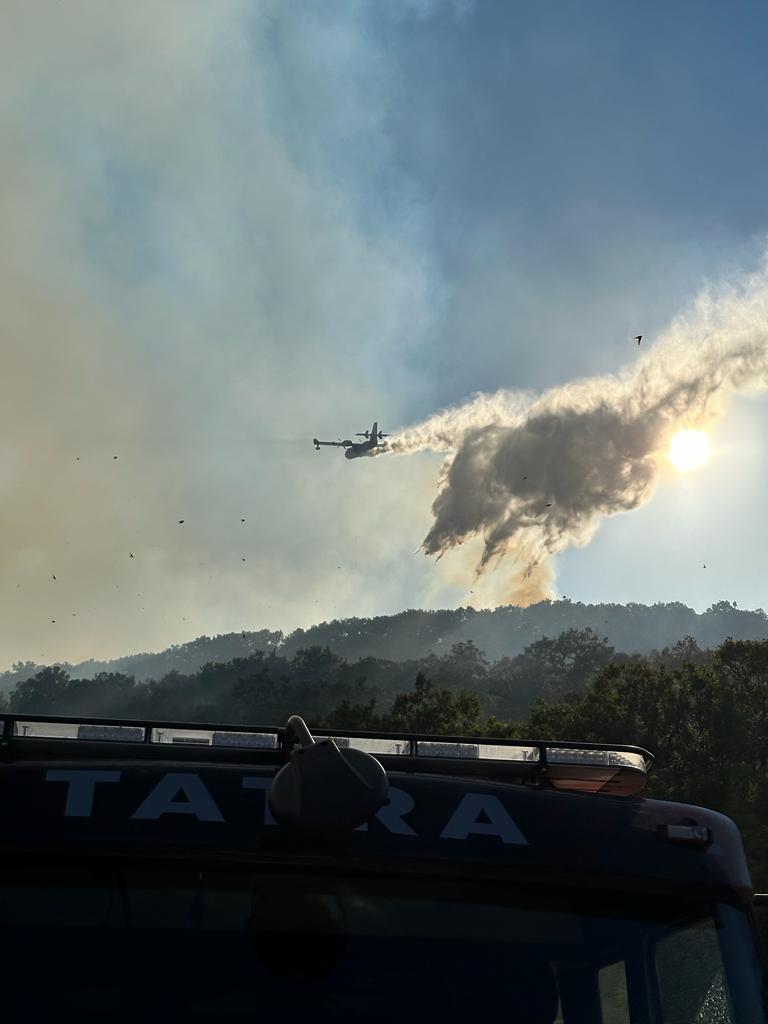 Lesní požáry - Řecko