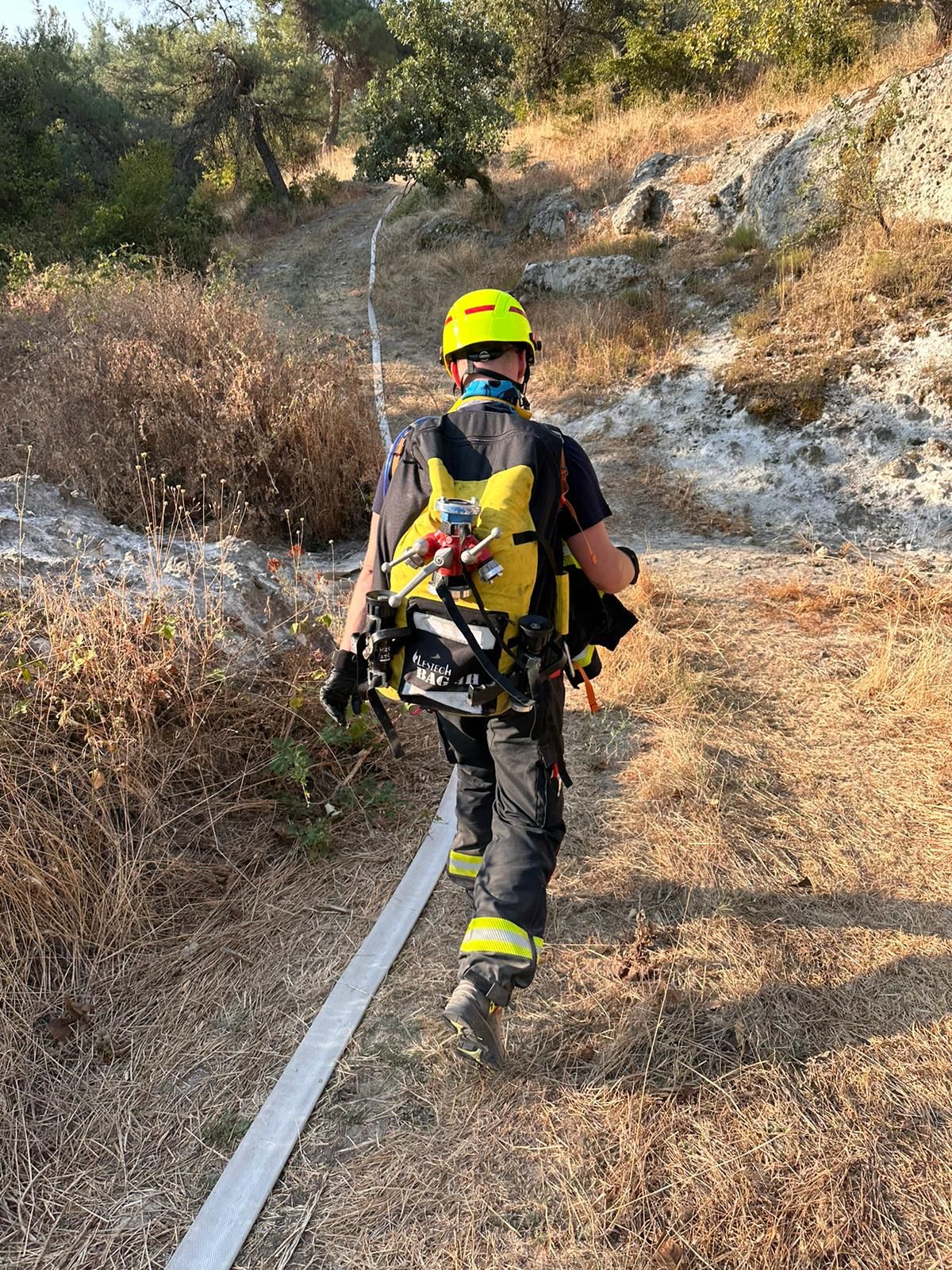 Lesní požáry - Řecko